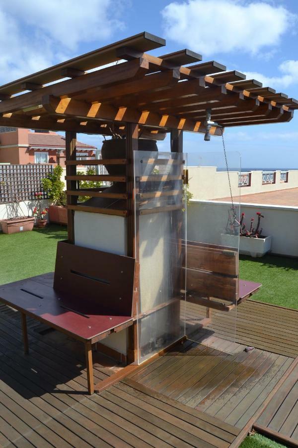 Apartamento Vacacional Ático frente al mar Candelaria Esterno foto