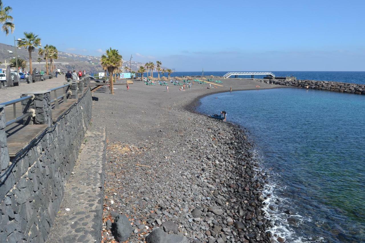 Apartamento Vacacional Ático frente al mar Candelaria Esterno foto
